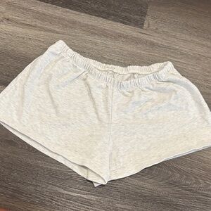 Brandy Melville Light Gray Athletic Shorts
